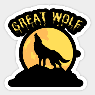 Great Wolf Lodge Sticker